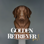 Golden Retriever Bust