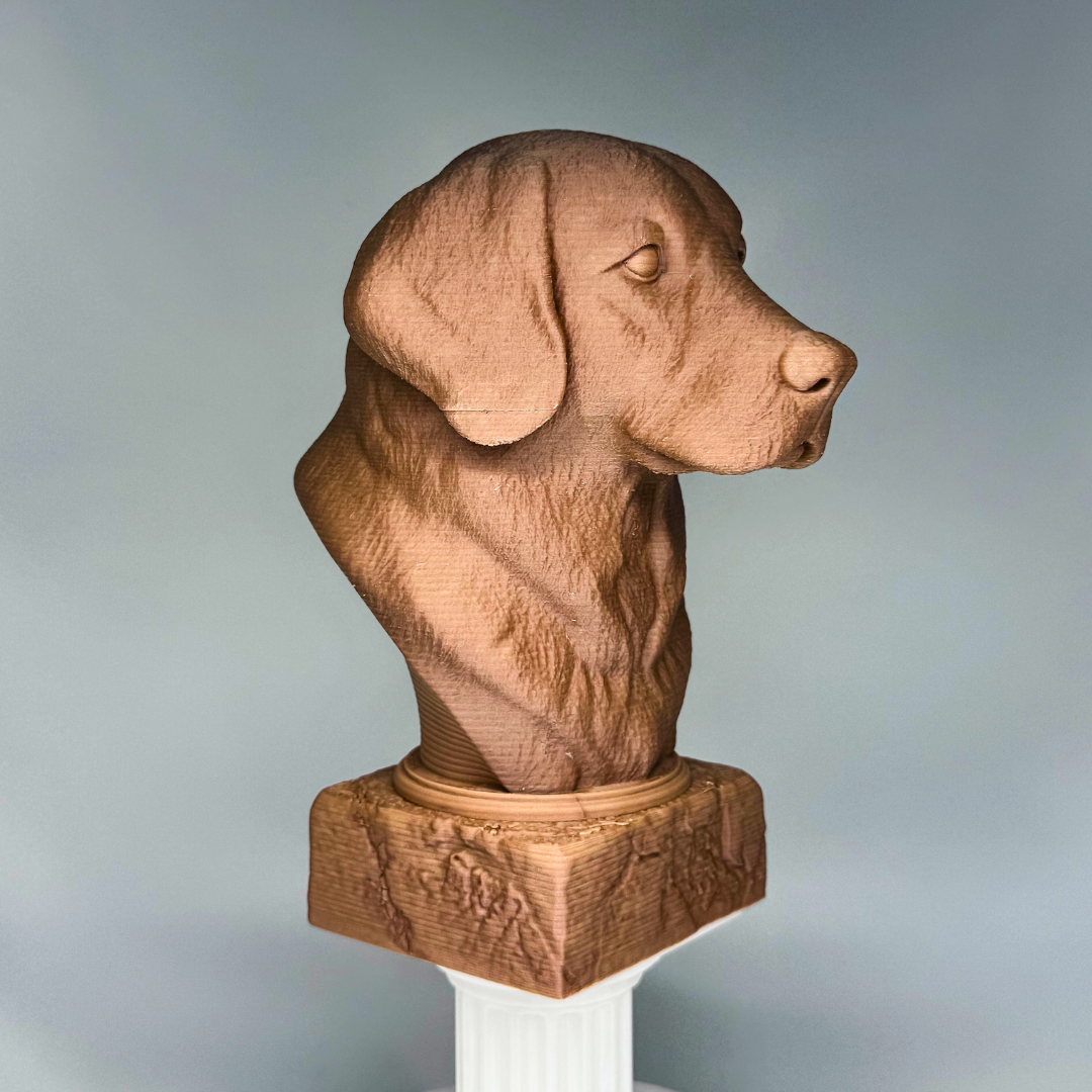 Golden Retriever Bust