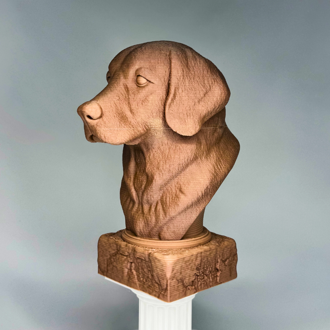 Golden Retriever Bust