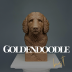 Goldendoodle Bust