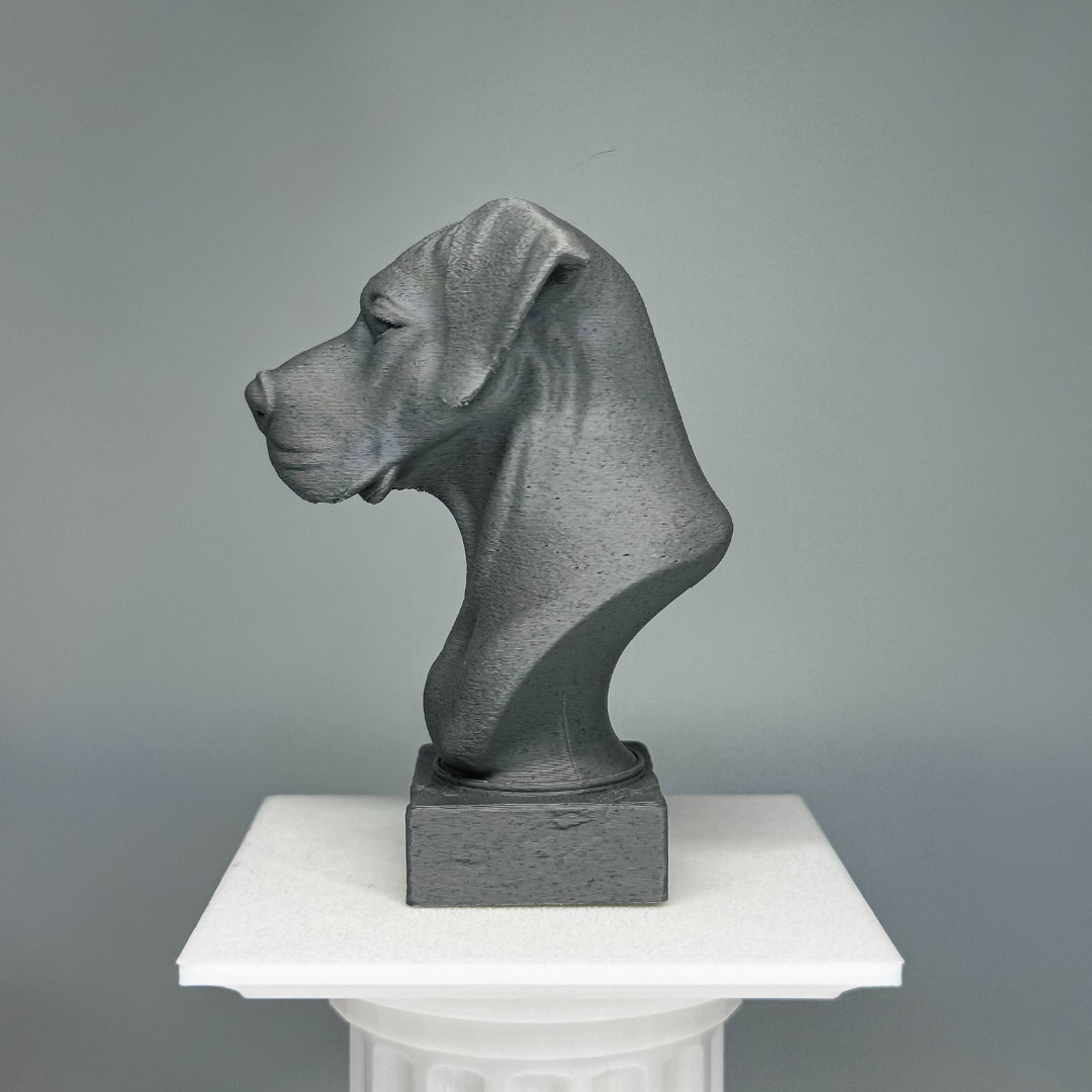 Great Dane Bust
