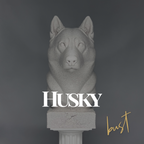 Husky Bust