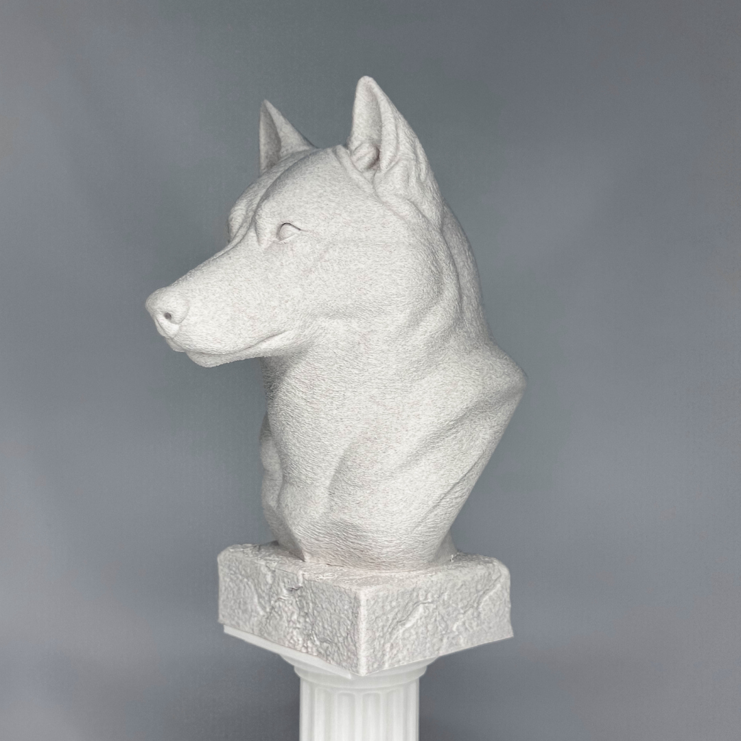 Husky Bust
