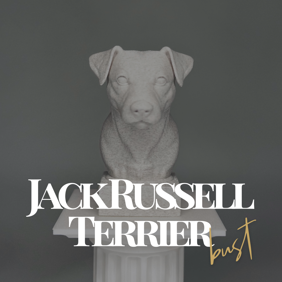 Jack Russell Terrier Bust