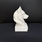 Keeshond Bust