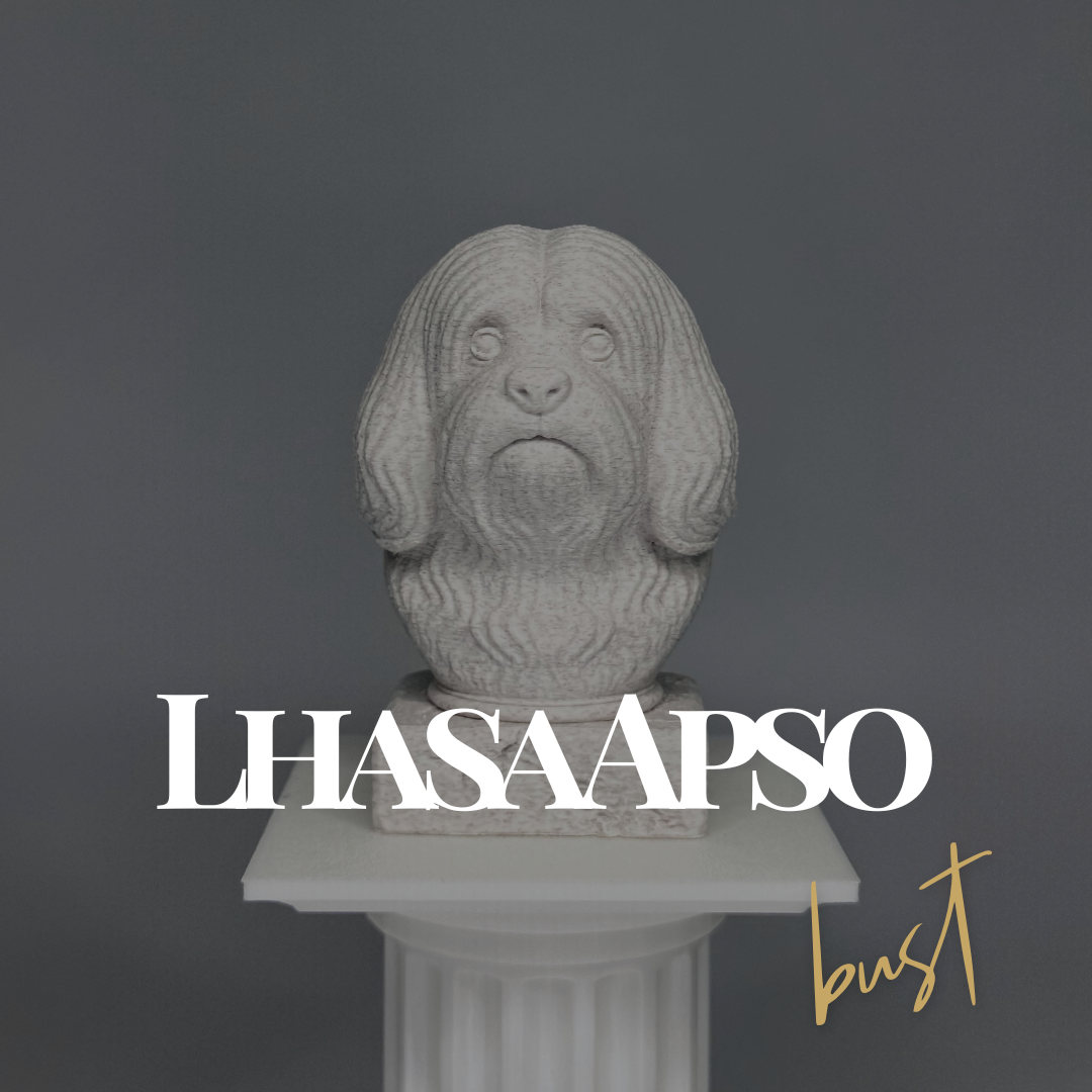 Lhasa Apso Bust