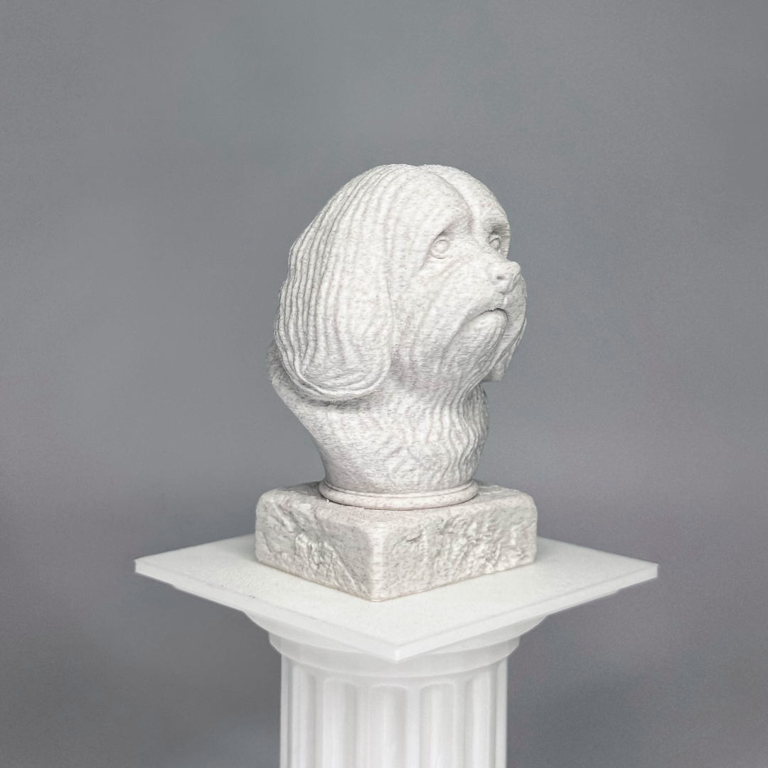 Lhasa Apso Bust