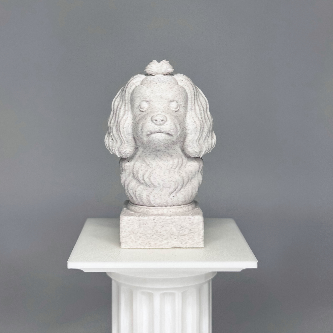 Maltese Dog Bust