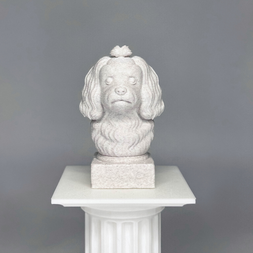 Maltese Dog Bust