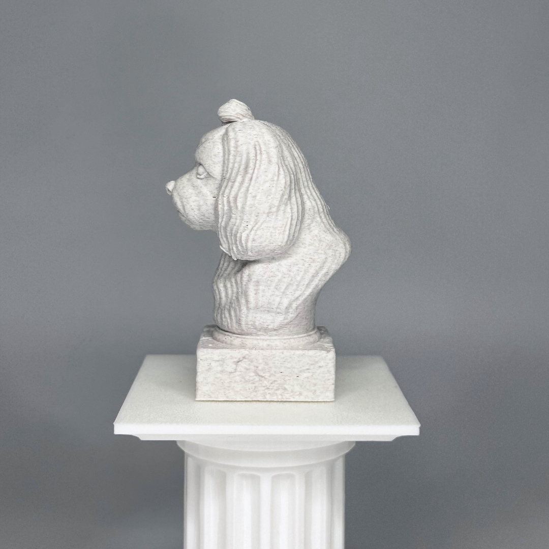 Maltese Dog Bust