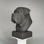 Neapolitan Mastiff Bust