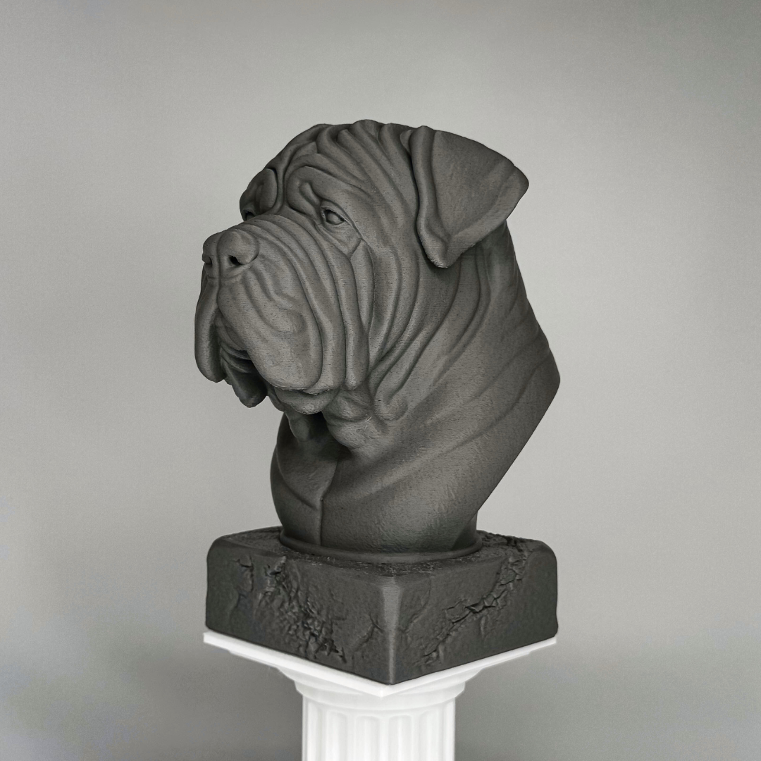 Neapolitan Mastiff Bust