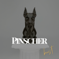 Pinscher Bust