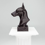 Pinscher Bust