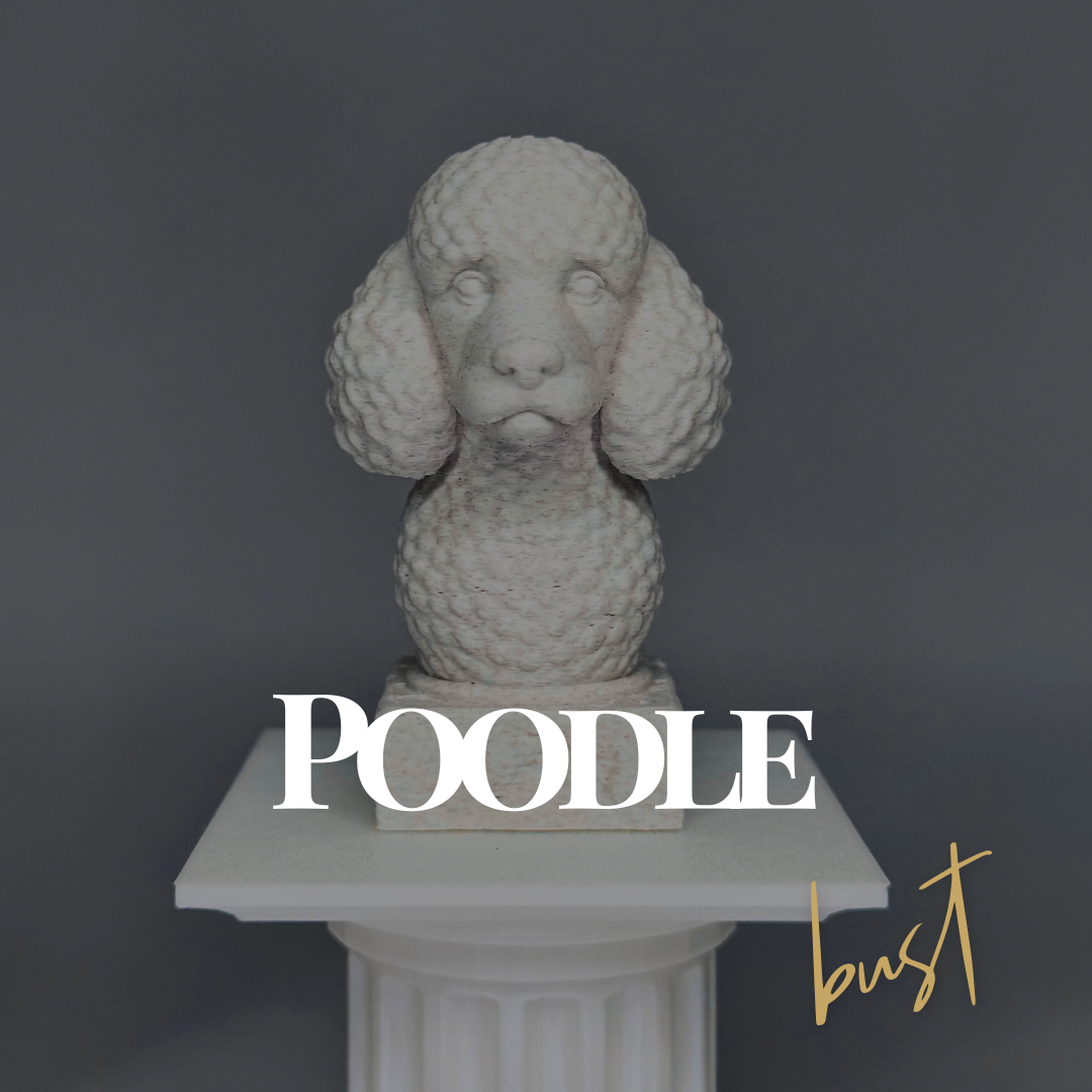 Poodle Bust