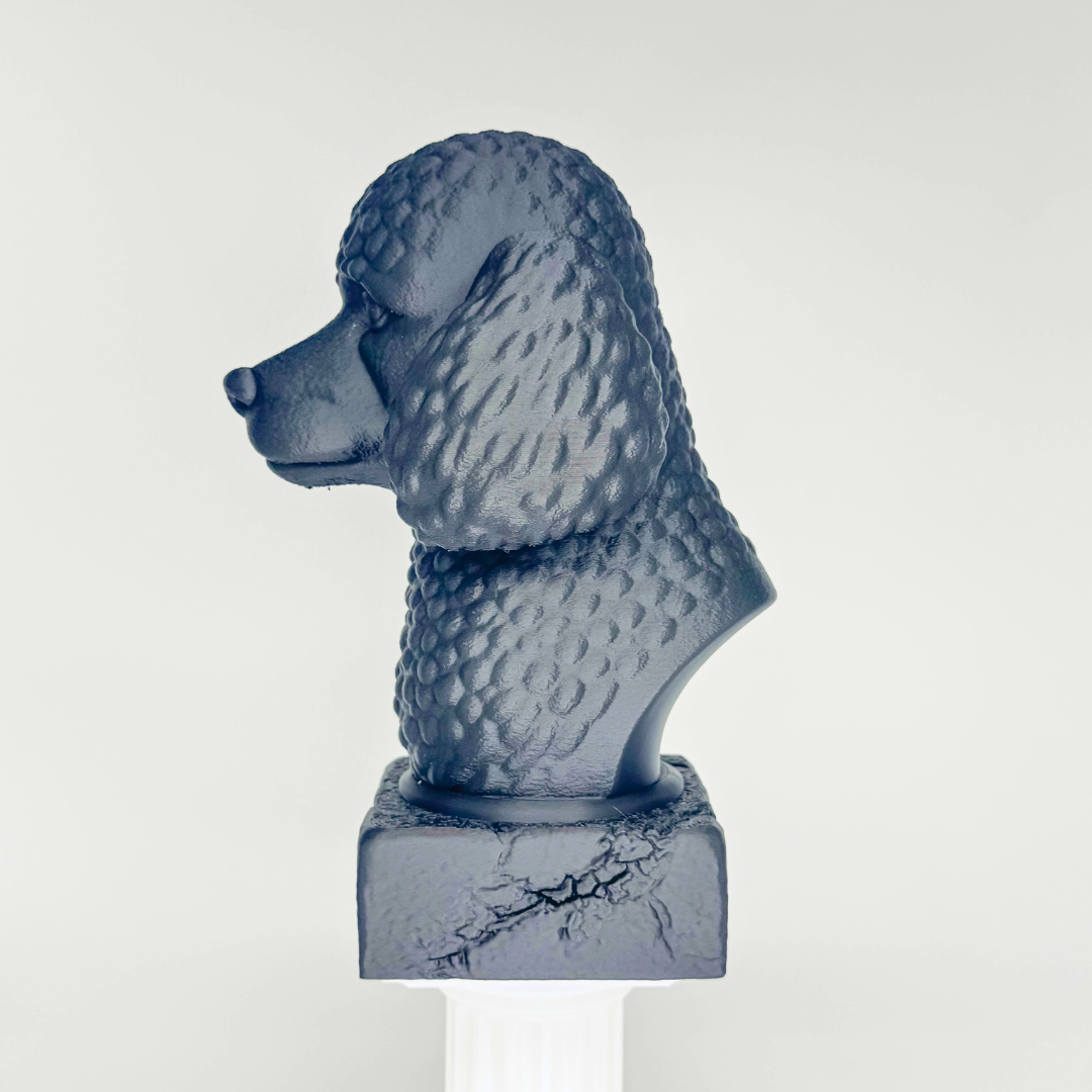 Poodle Bust