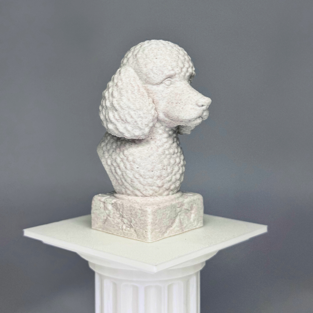 Poodle Bust