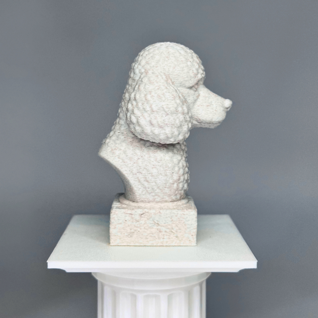 Poodle Bust