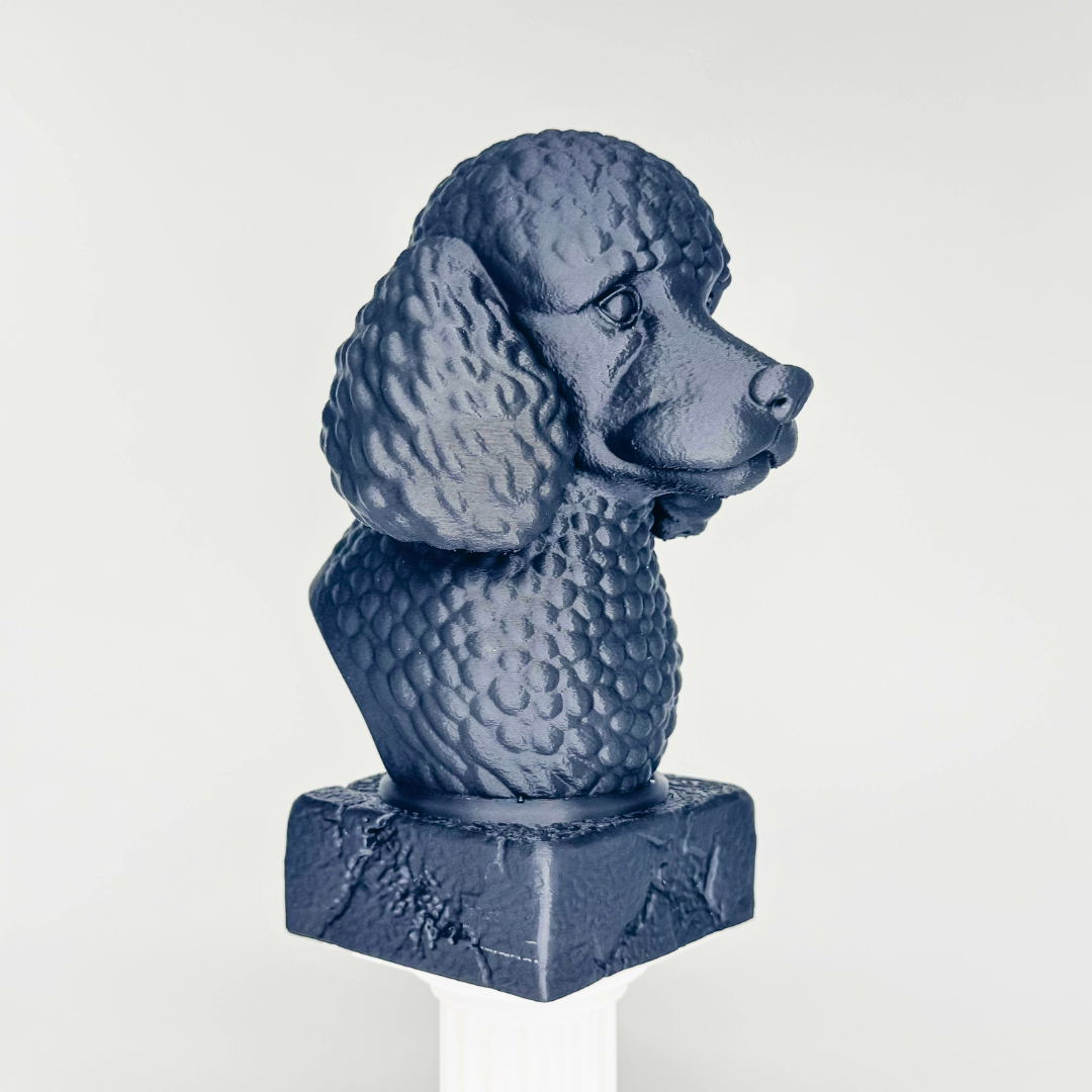 Poodle Bust