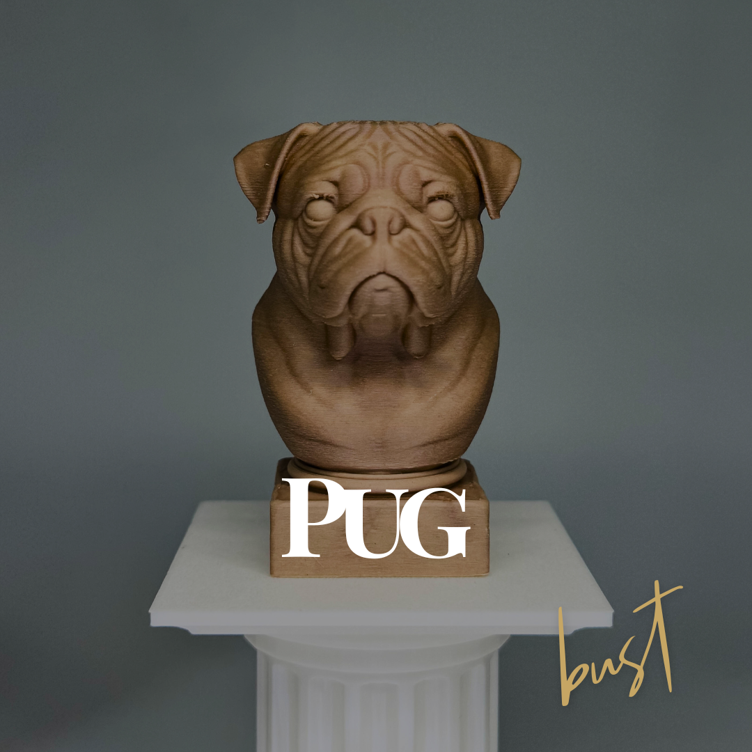 Pug Bust