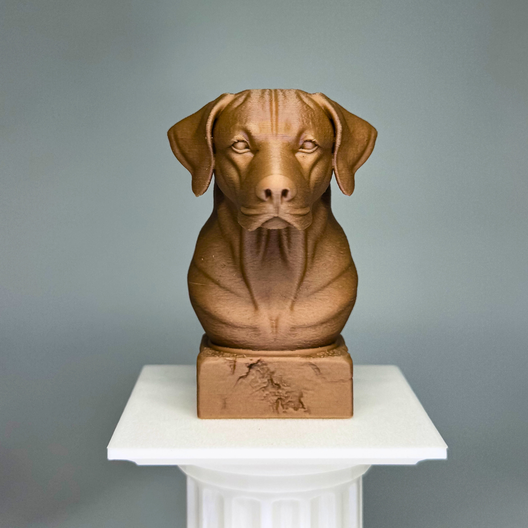 Rhodesian Ridgeback Bust