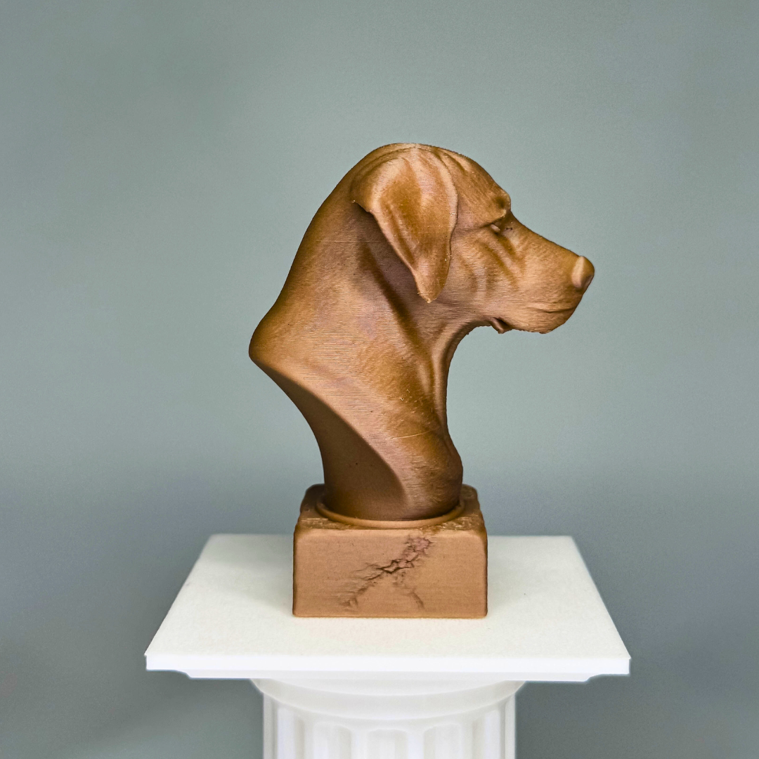 Rhodesian Ridgeback Bust