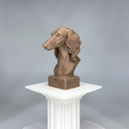 Saluki Bust