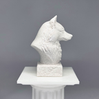 Samoyed Bust