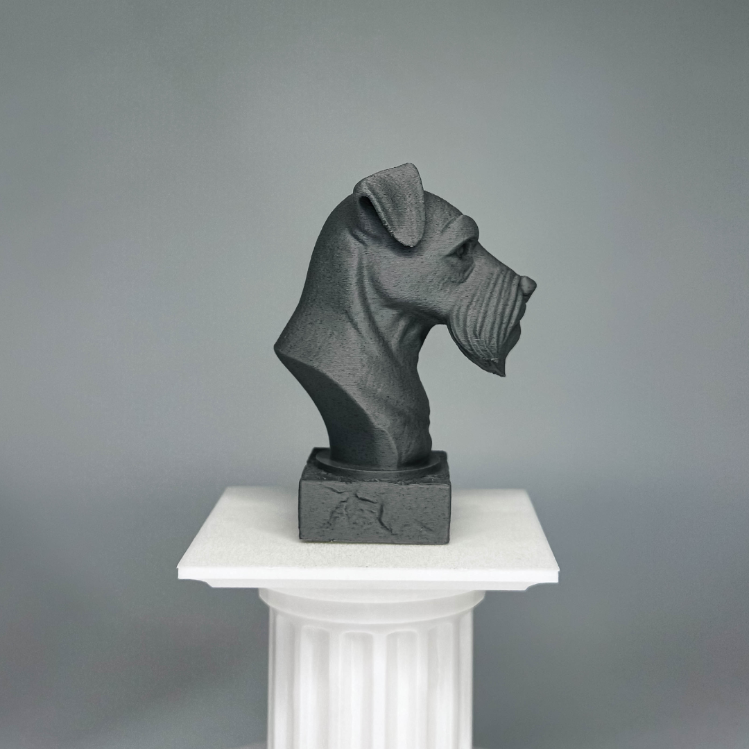 Schnauzer Bust