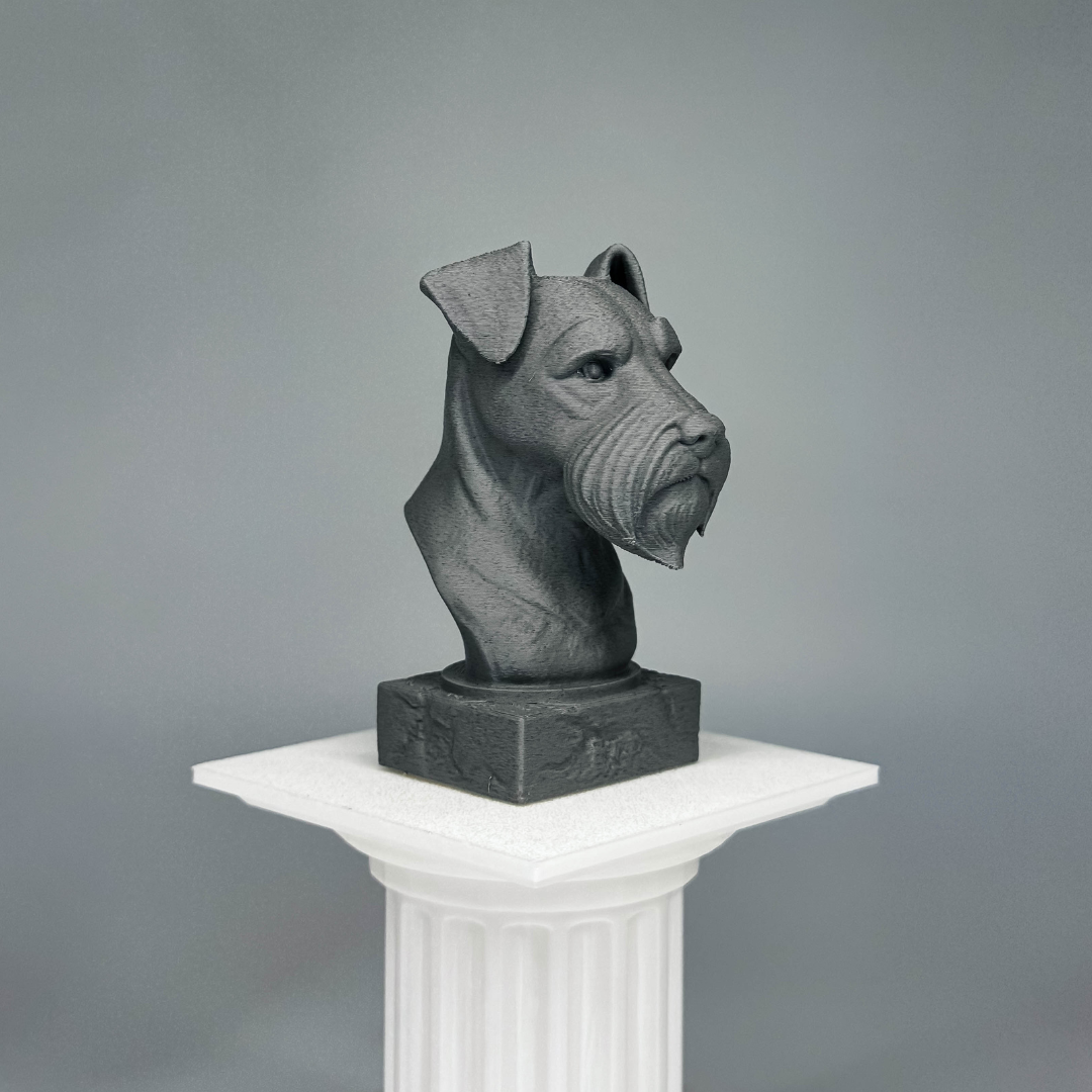 Schnauzer Bust