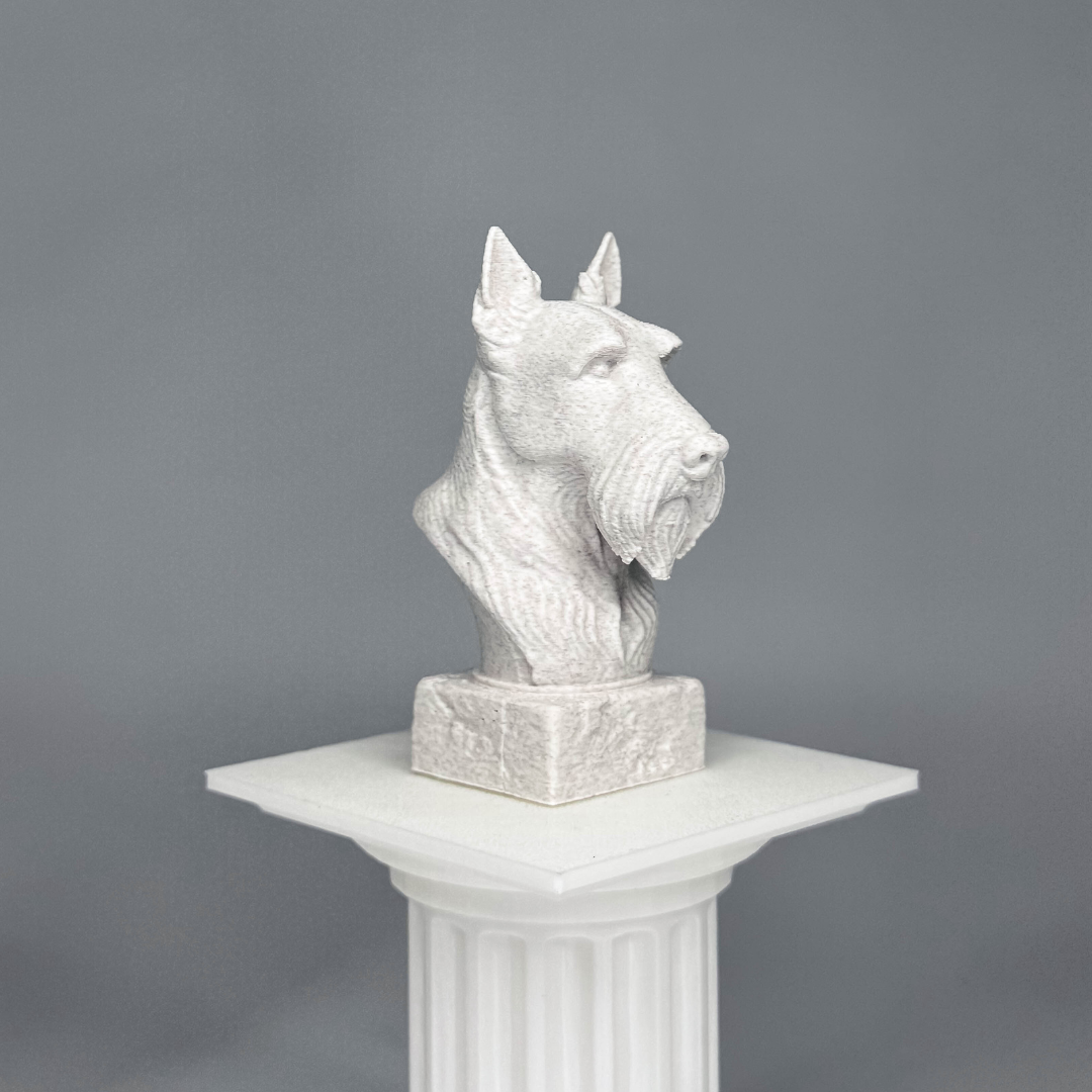 Scottish Terrier Bust