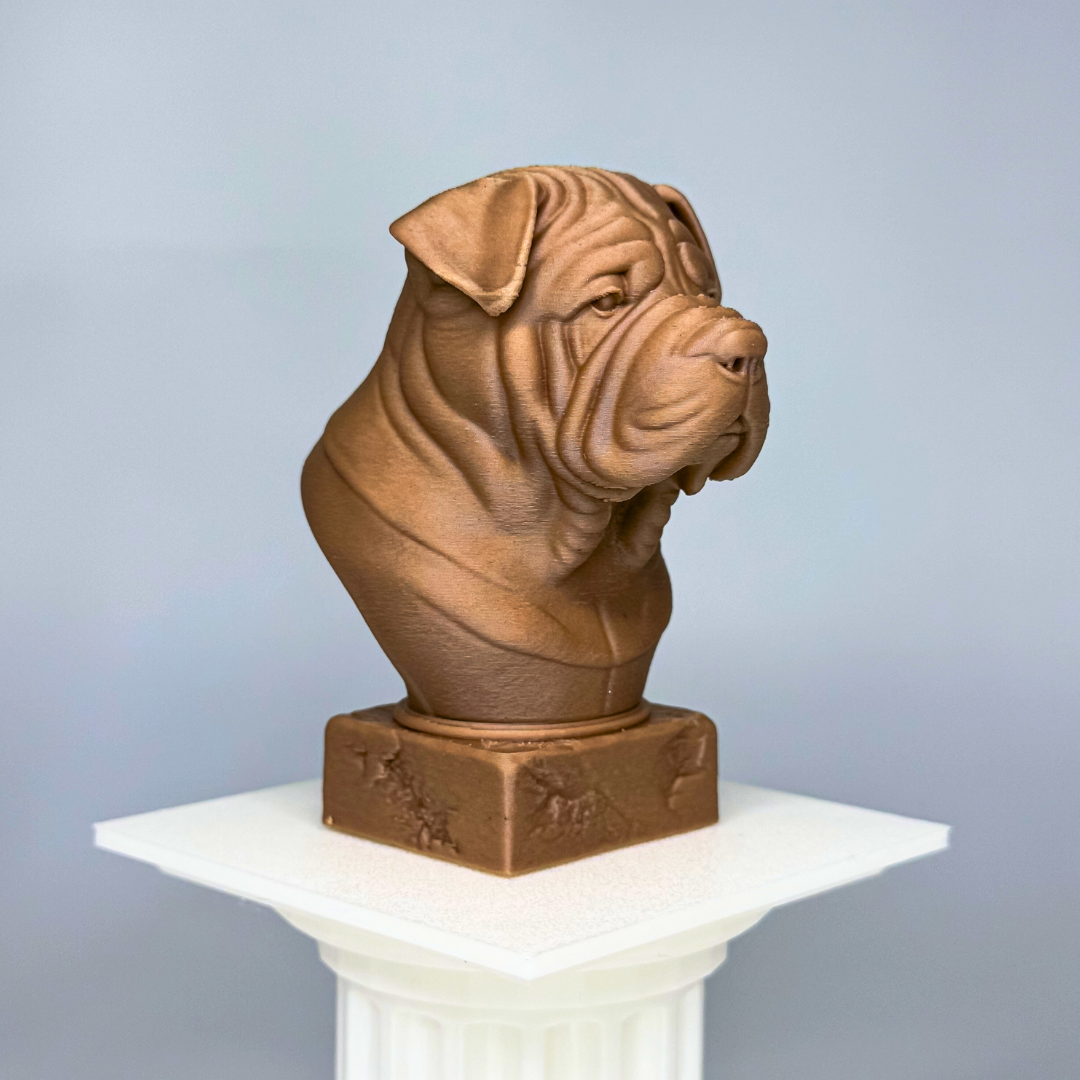 Shar Pei Bust