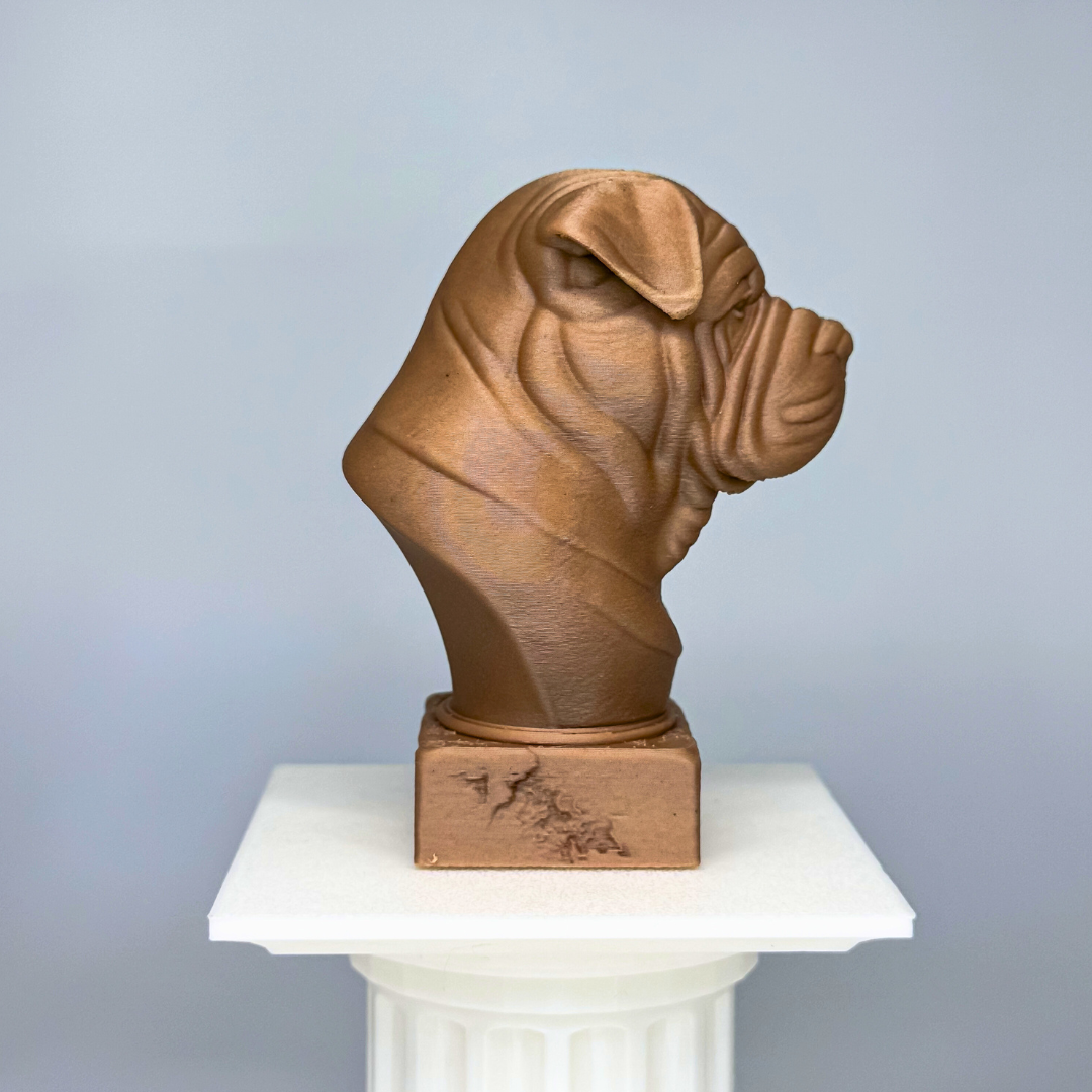 Shar Pei Bust