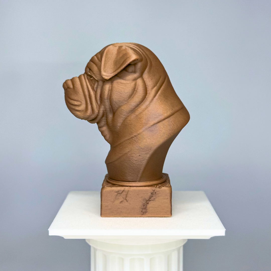 Shar Pei Bust