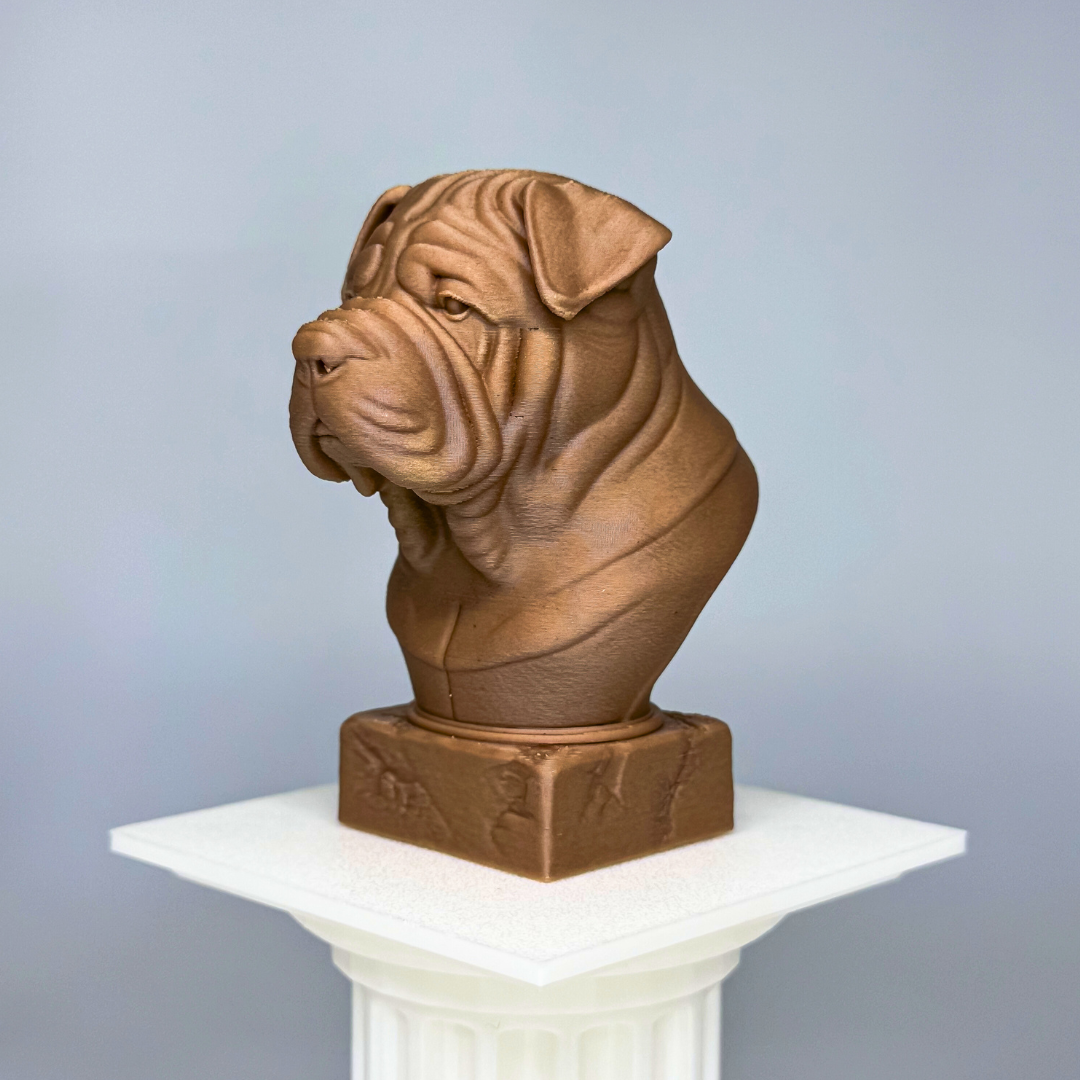 Shar Pei Bust