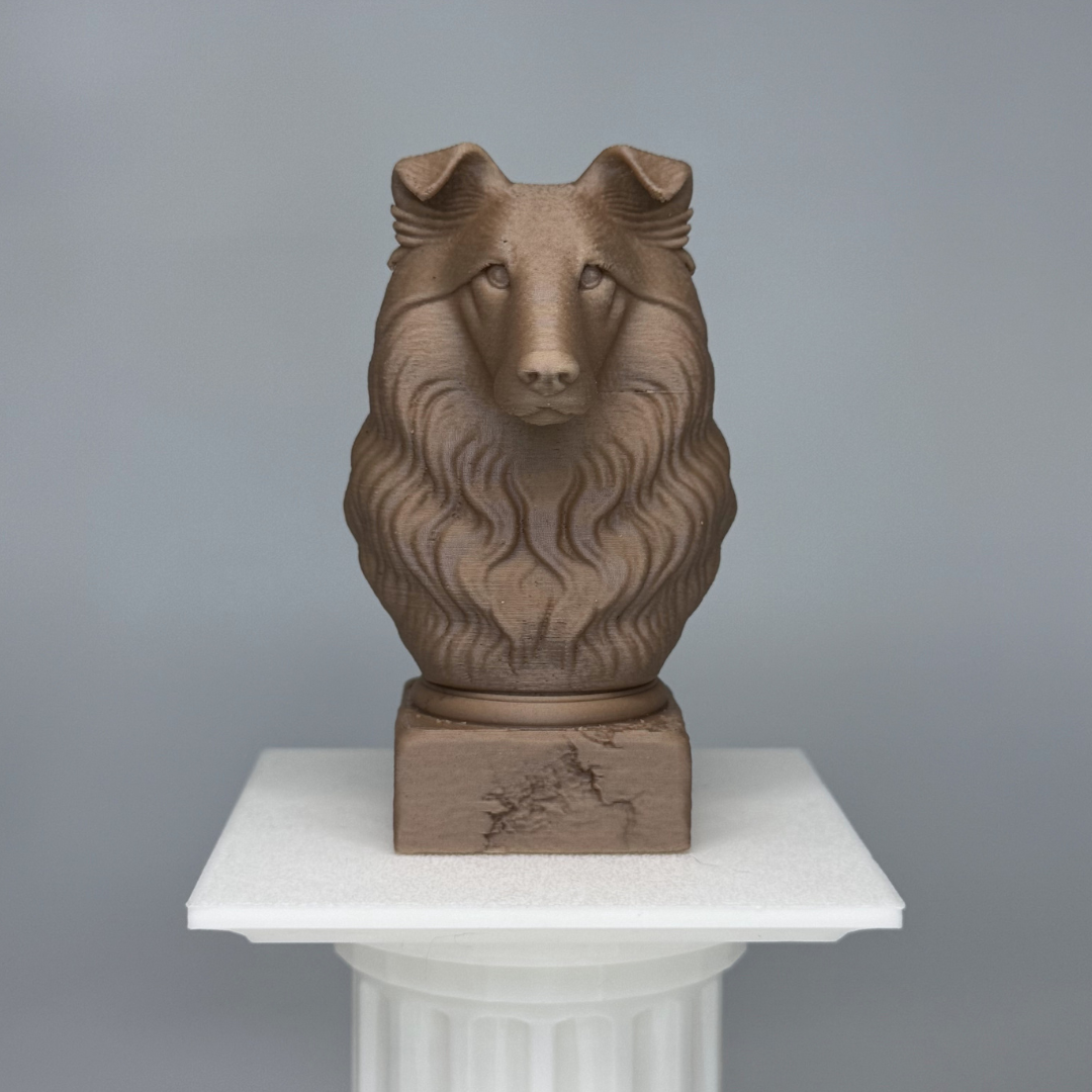 Shetland Sheepdog Bust