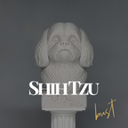 Shih Tzu Bust