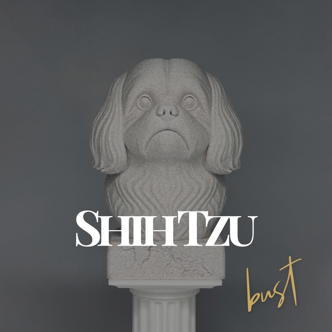 Shih Tzu Bust