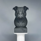Staffordshire Bull Terrier Bust