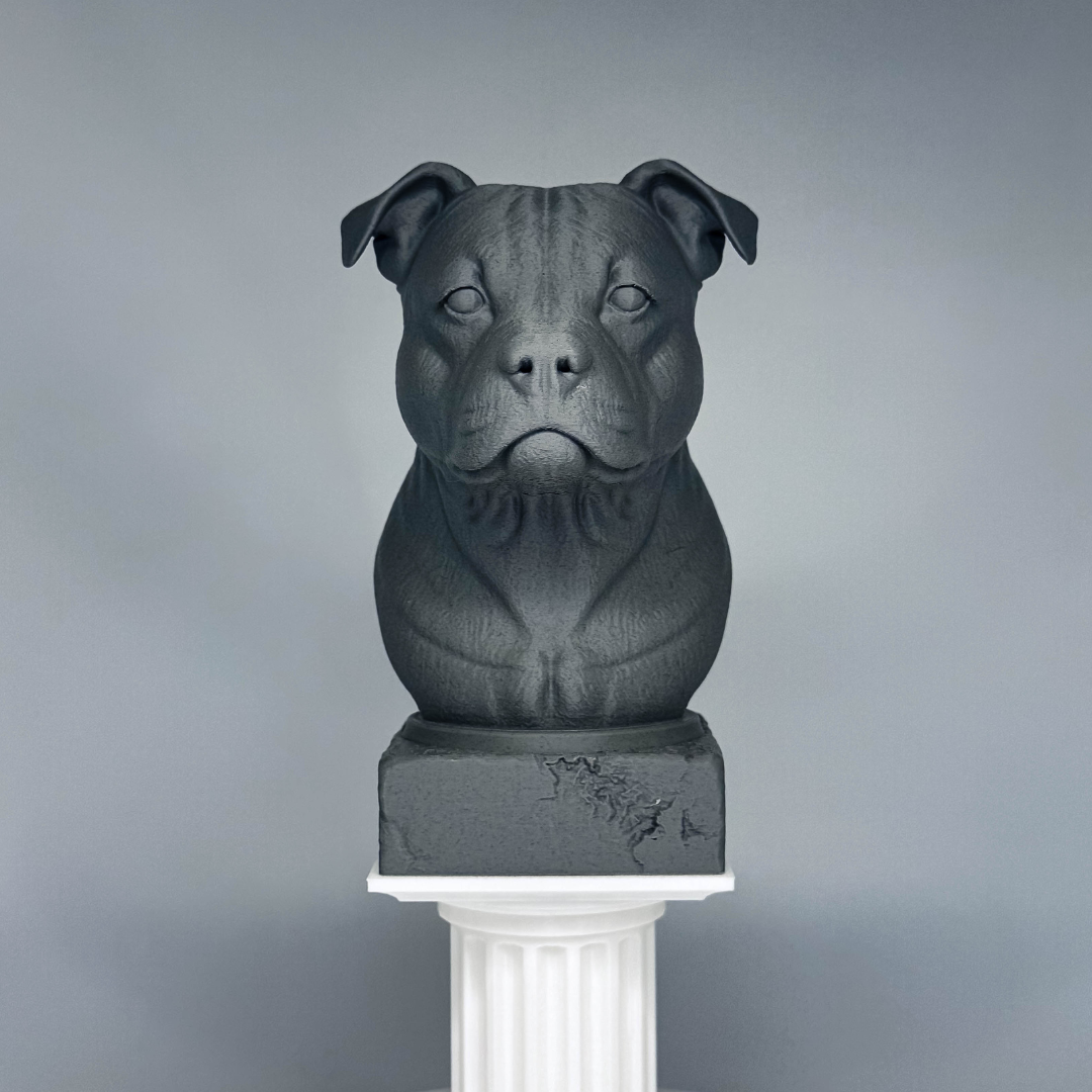 Staffordshire Bull Terrier Bust