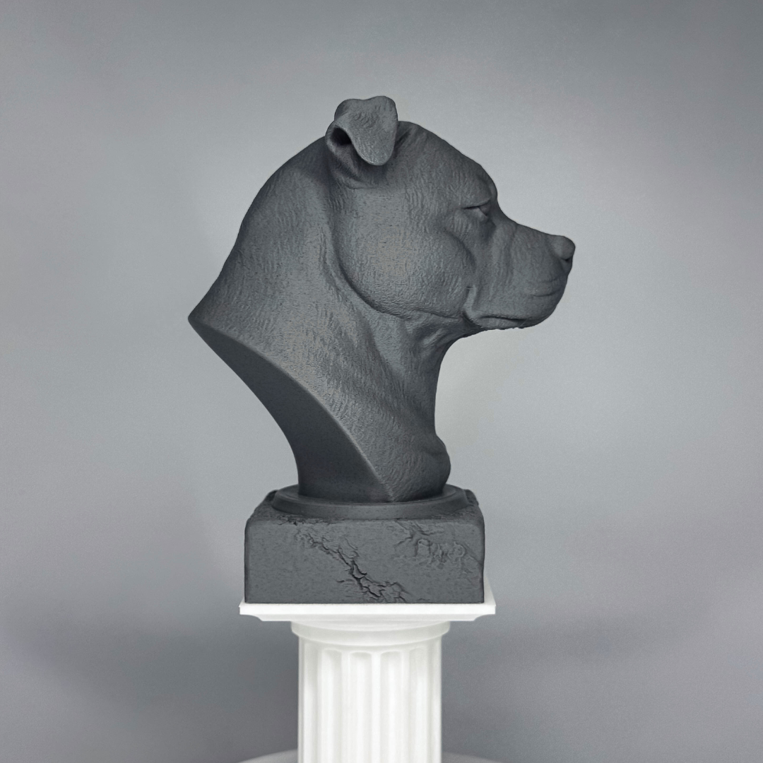 Staffordshire Bull Terrier Bust