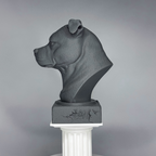Staffordshire Bull Terrier Bust