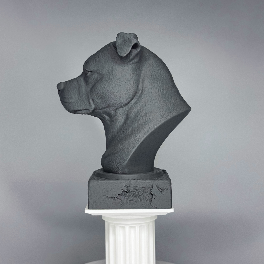 Staffordshire Bull Terrier Bust