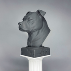 Staffordshire Bull Terrier Bust