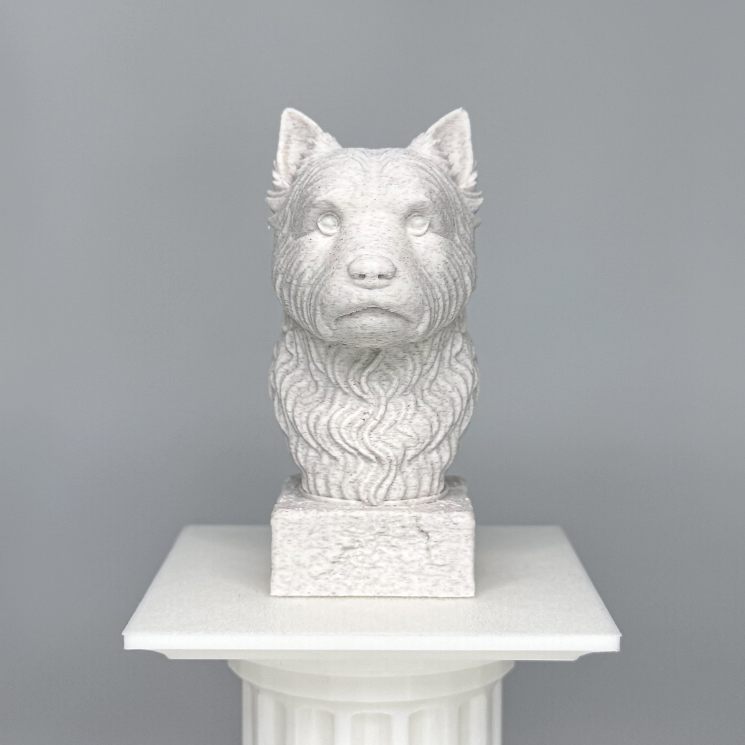West Highland Terrier Bust