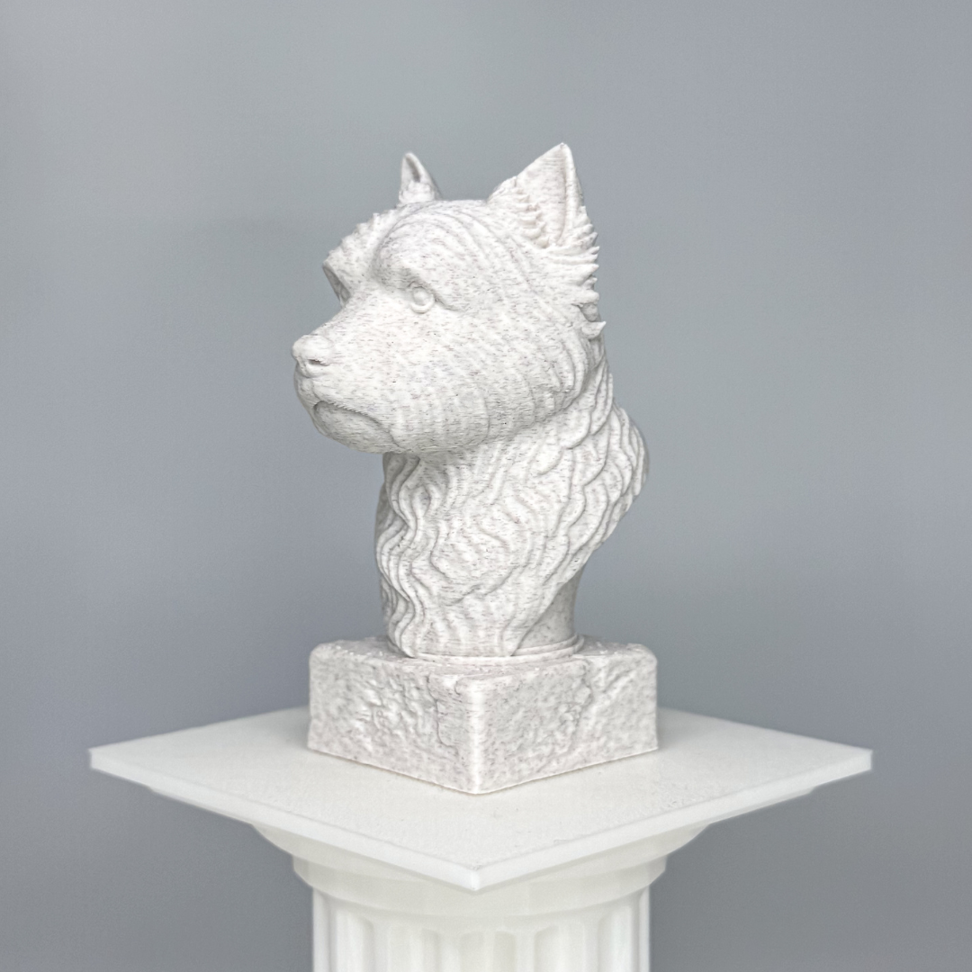West Highland Terrier Bust