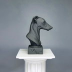 Whippet Bust