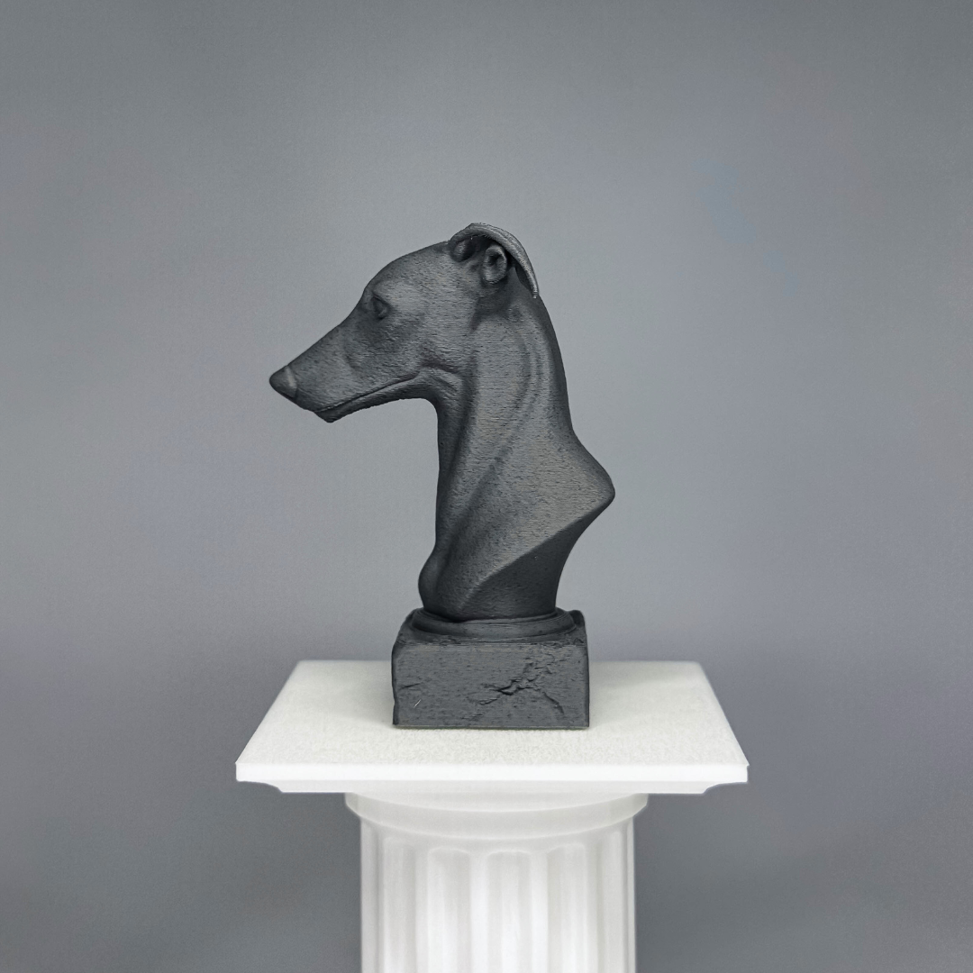 Whippet Bust