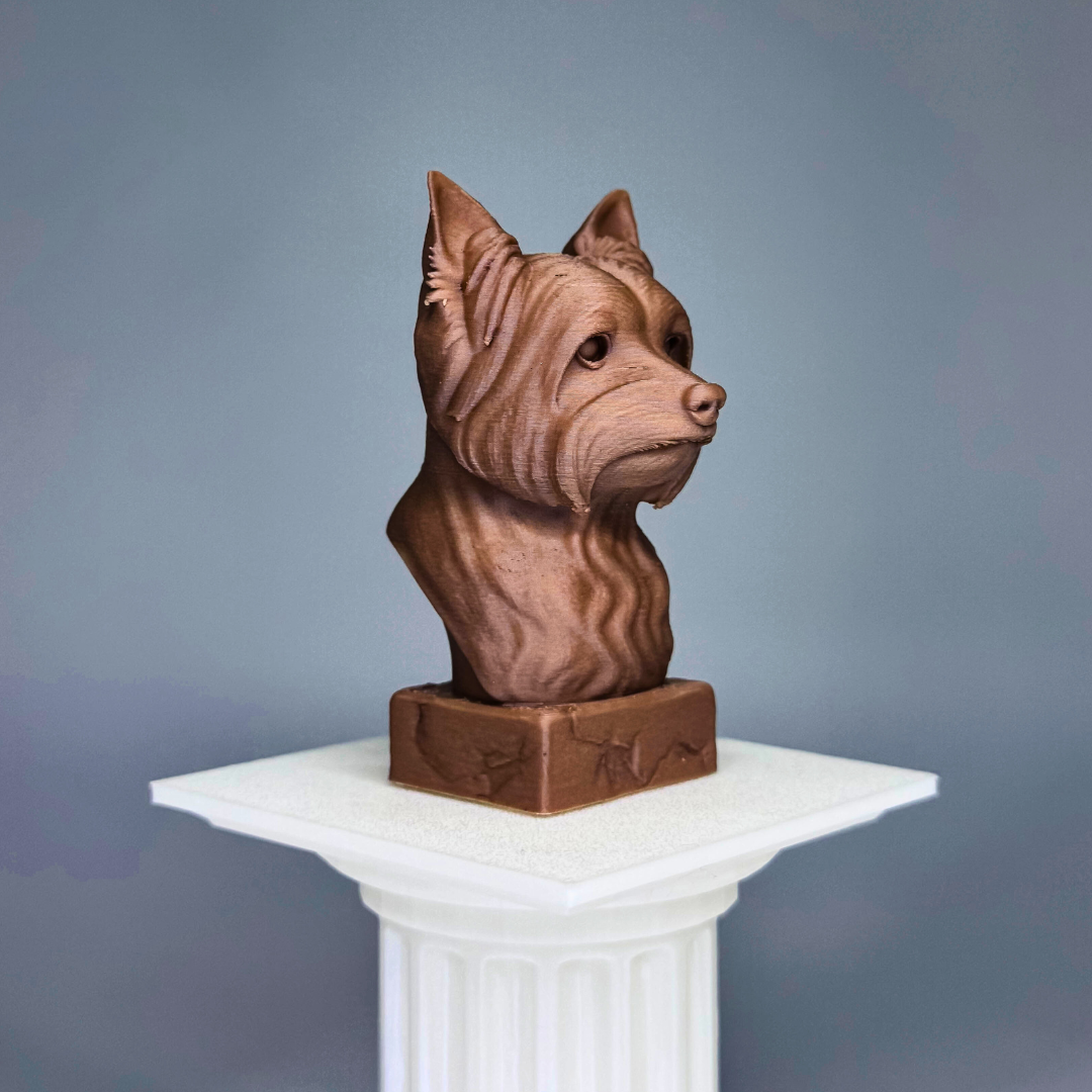 Yorkshire Terrier Bust