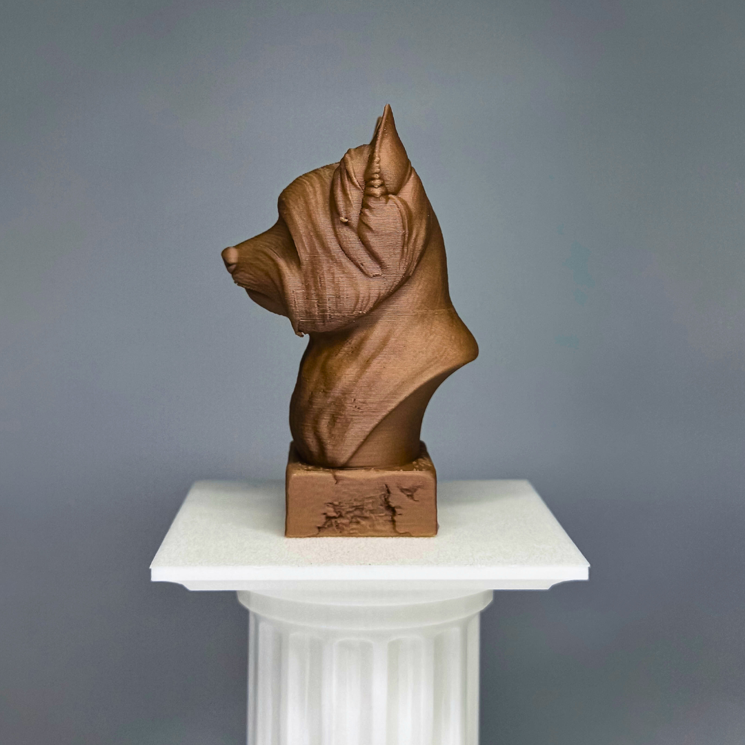 Yorkshire Terrier Bust